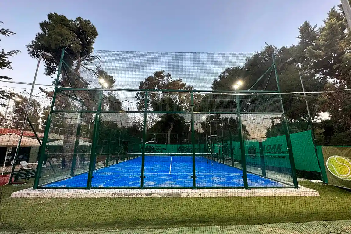 Kavouri Tennis Club on the coast of Greece
